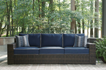 Grasson Lane Outdoor Sofa and Loveseat with Coffee Table