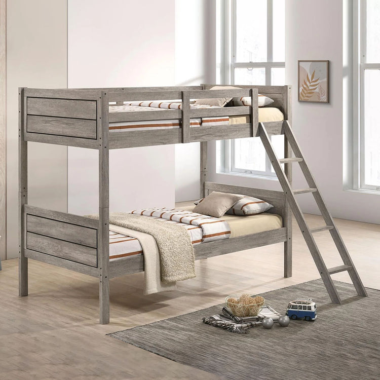 Ryder Bunk Bed Weathered Taupe