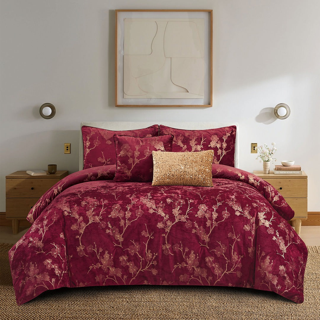 Seoul Botanical Floral 5-Piece Comforter Set
