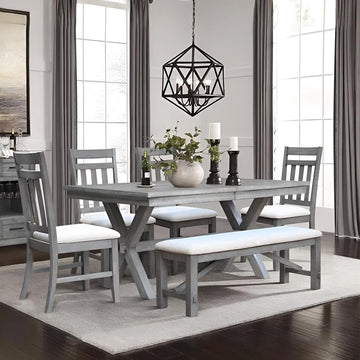 Shelter Cover Dining Room Set with Upholstered Chairs