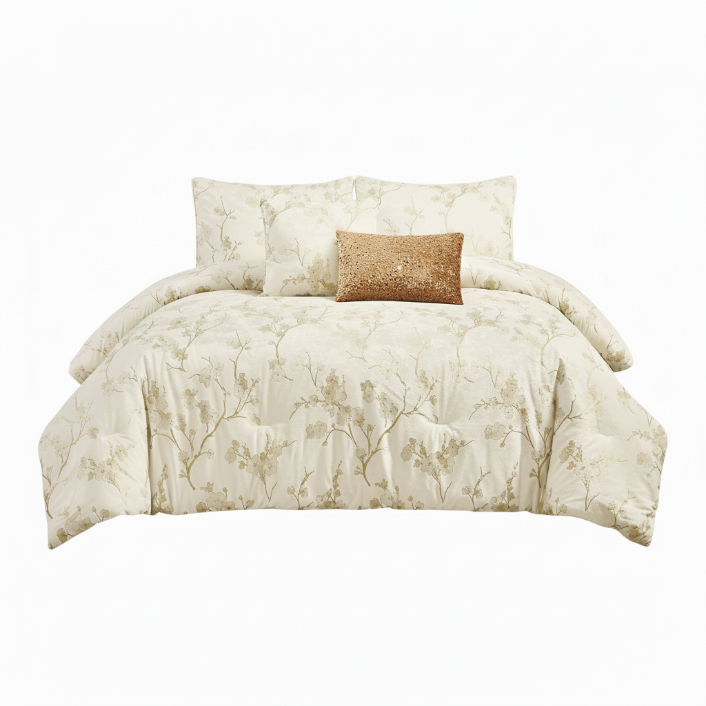 Seoul Botanical Floral 5-Piece Comforter Set