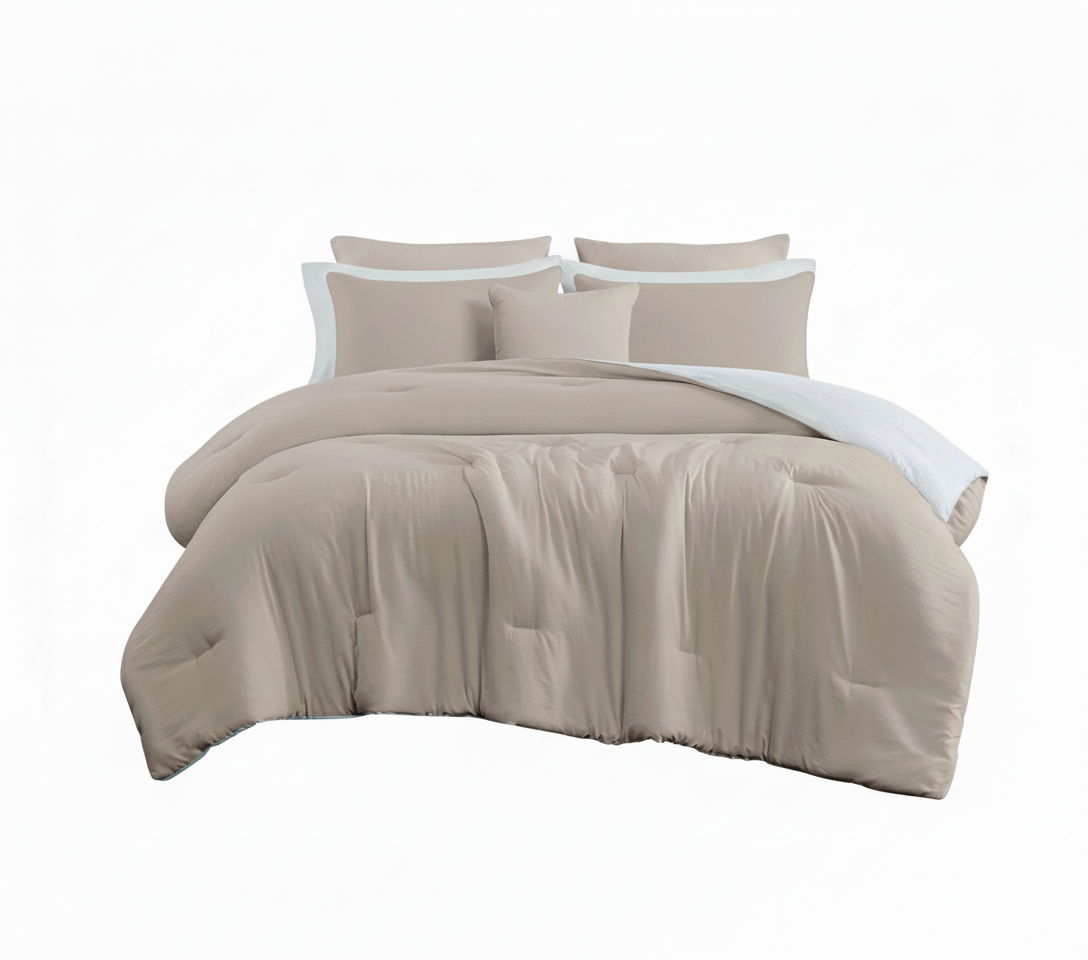 Edredón Amherst Rev de 6 piezas lavado