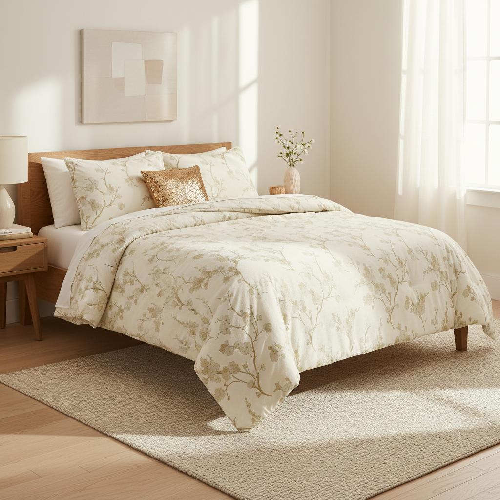 Seoul Botanical Floral 5-Piece Comforter Set
