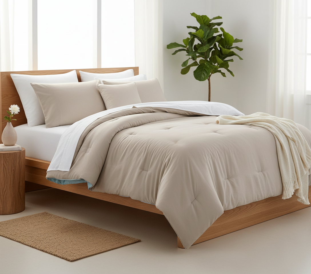 Amherst Washed Reversible 6-Piece Comforter Set