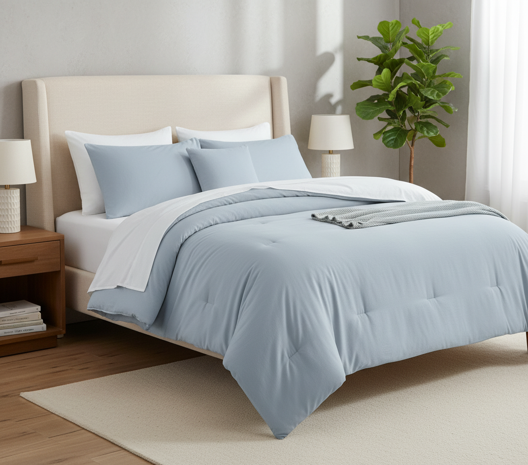 Edredón Amherst Rev de 6 piezas lavado