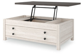 Mesa de centro Dorrinson con tapa elevable