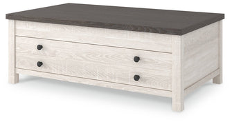 Mesa de centro Dorrinson con tapa elevable