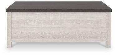 Mesa de centro Dorrinson con tapa elevable