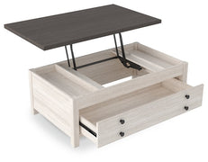 Mesa de centro Dorrinson con tapa elevable