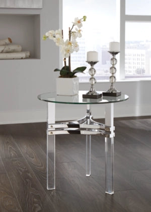 Braddoni Round End Table