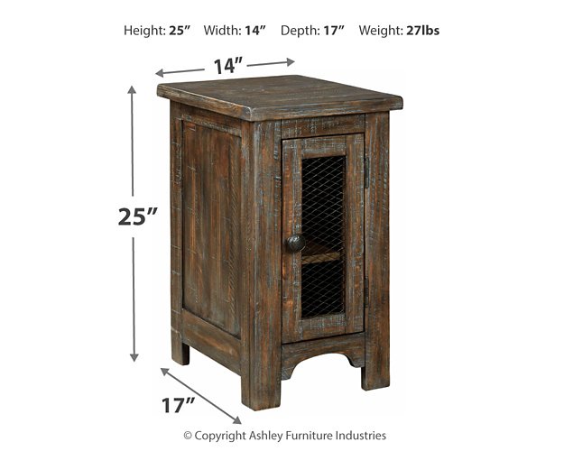 Danell Ridge Chairside End Table