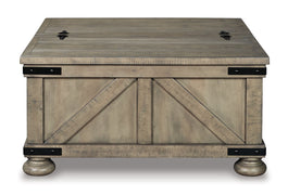 Mesa de centro Aldwin con espacio de almacenaje