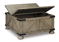 Mesa de centro Aldwin con espacio de almacenaje