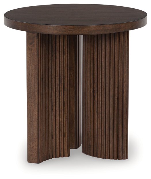 Korestone End Table - Dream Decor