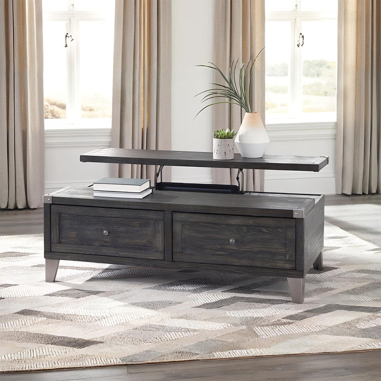 Todoe Coffee Table with Lift Top - Dream Decor