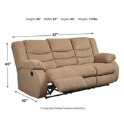 Tulen Reclining Sofa - Dream Decor