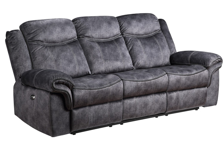 Domino Granite Power Reclining Sofa