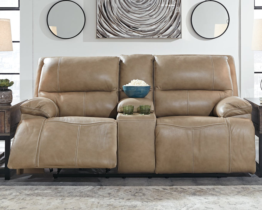 Ricmen Power Reclining Loveseat with Console