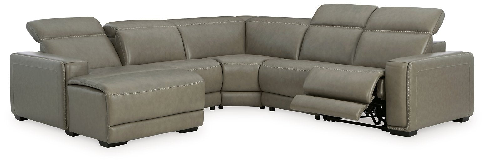 Correze Power Reclining Sectional with Chaise