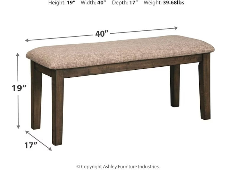 Drewing Rectangular Bench