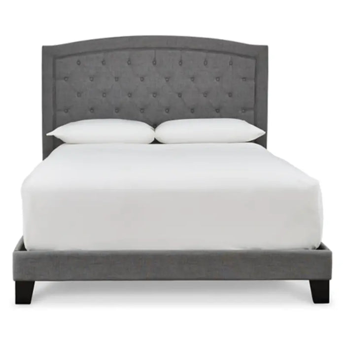 Vintasso King Upholstered Headboard/Footboard/Roll Slats