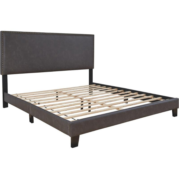 Vintasso Queen Upholstered Headboard/Footboard/Roll Slats