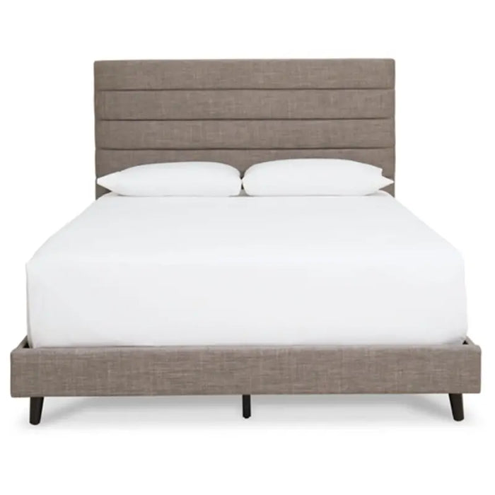 Vintasso Queen Upholstered Headboard/Footboard/Roll Slats