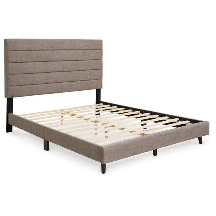 Vintasso Queen Upholstered Headboard/Footboard/Roll Slats