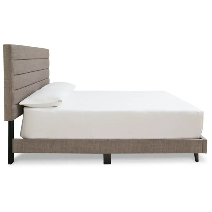 Vintasso Queen Upholstered Headboard/Footboard/Roll Slats