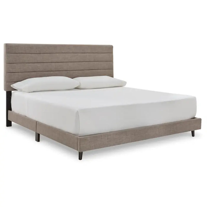 Vintasso King Upholstered Headboard/Footboard/Roll Slats