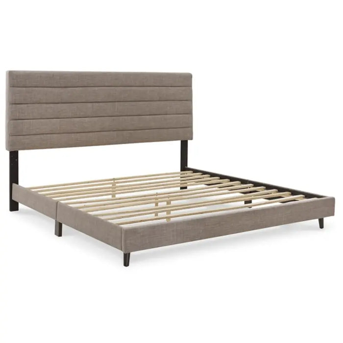 Vintasso King Upholstered Headboard/Footboard/Roll Slats