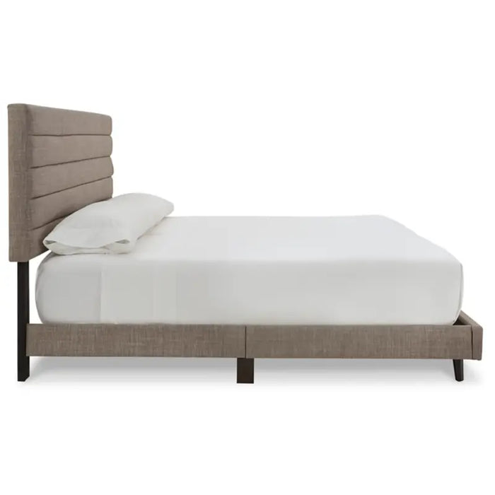 Vintasso King Upholstered Headboard/Footboard/Roll Slats