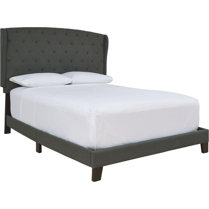 Vintasso Queen Upholstered Headboard/Footboard/Roll Slats