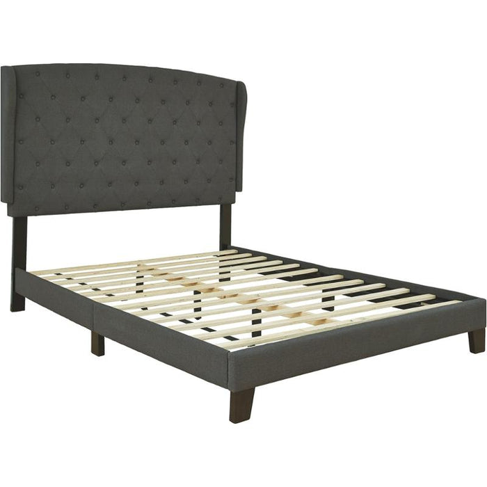 Vintasso Queen Upholstered Headboard/Footboard/Roll Slats