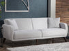 Multi-Functional Taupe Flexy Sofa with Sleeper Option