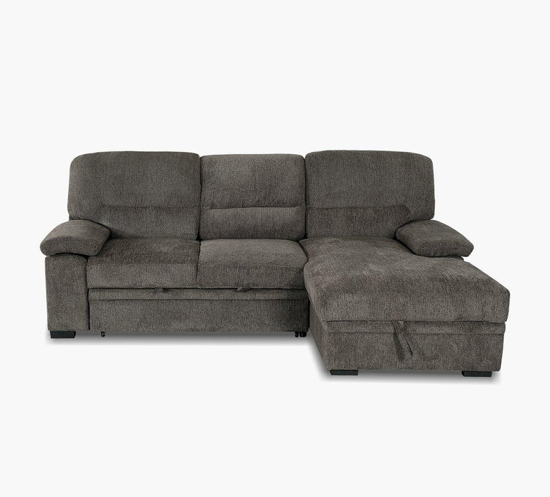 Tessaro Sofa Chaise Sectional with Pullout Sleeper