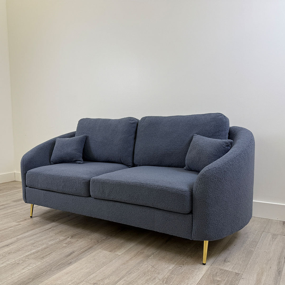 blue formosa sofa- side view 3
