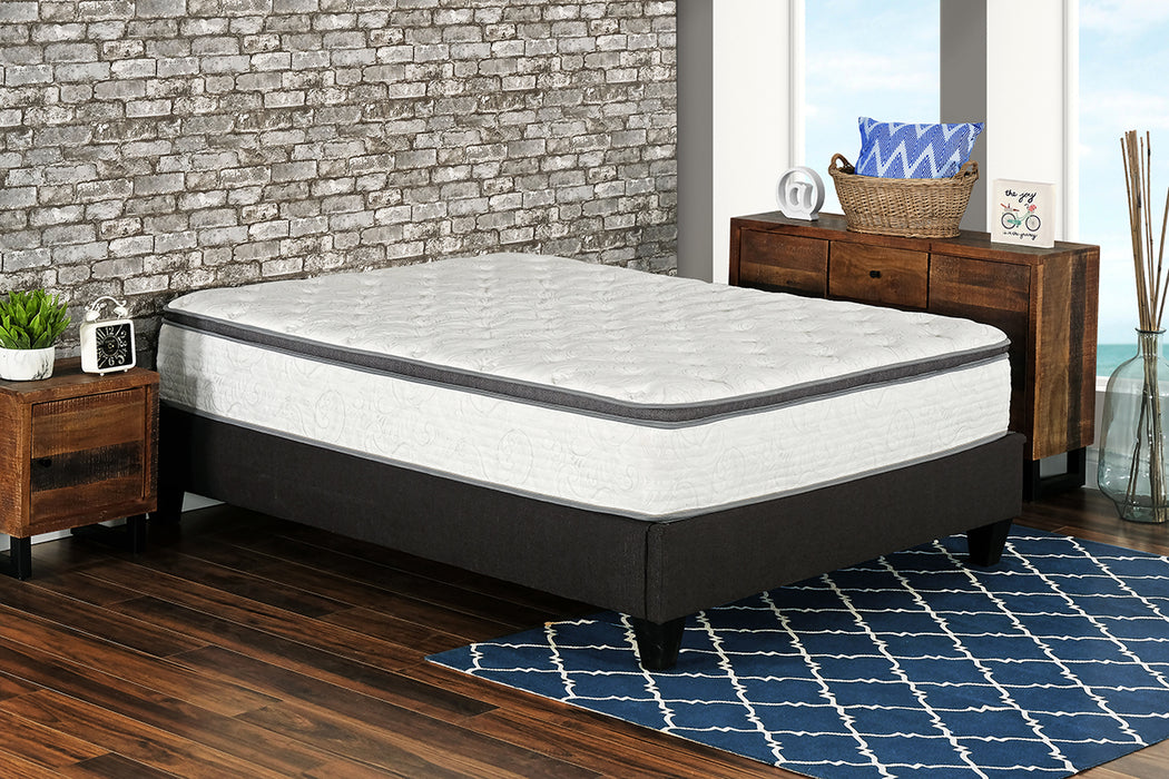 DreamSleep Premium Medium Plush Pillow Top Hybrid Mattress