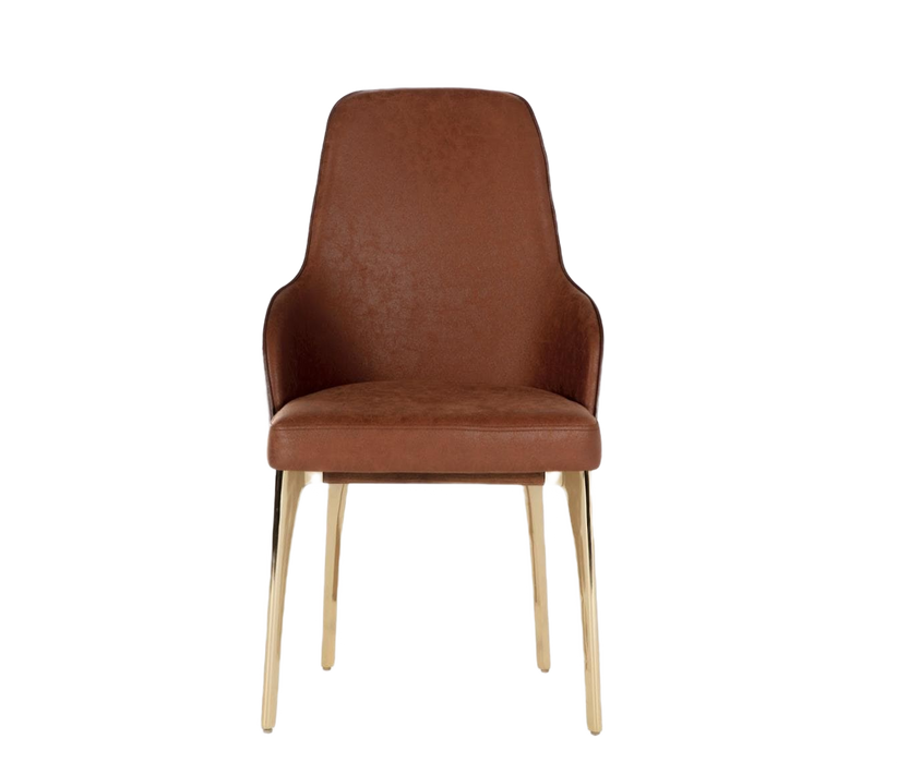 Bellona's Montego Chair with Gold Accents