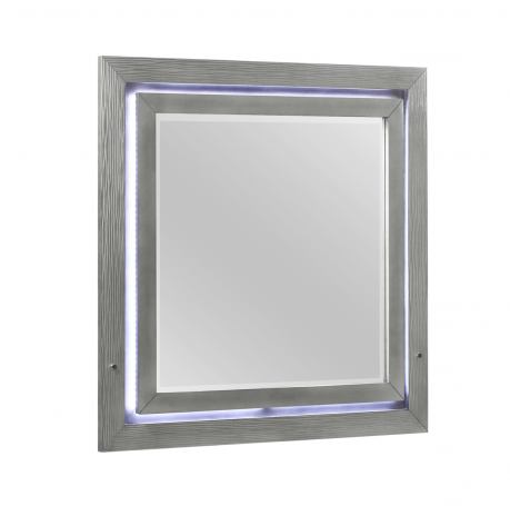 Tiffany Silver Mirror - Dream Decor