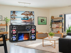 Fireplace w/ Built In Speaker - Dream Decor